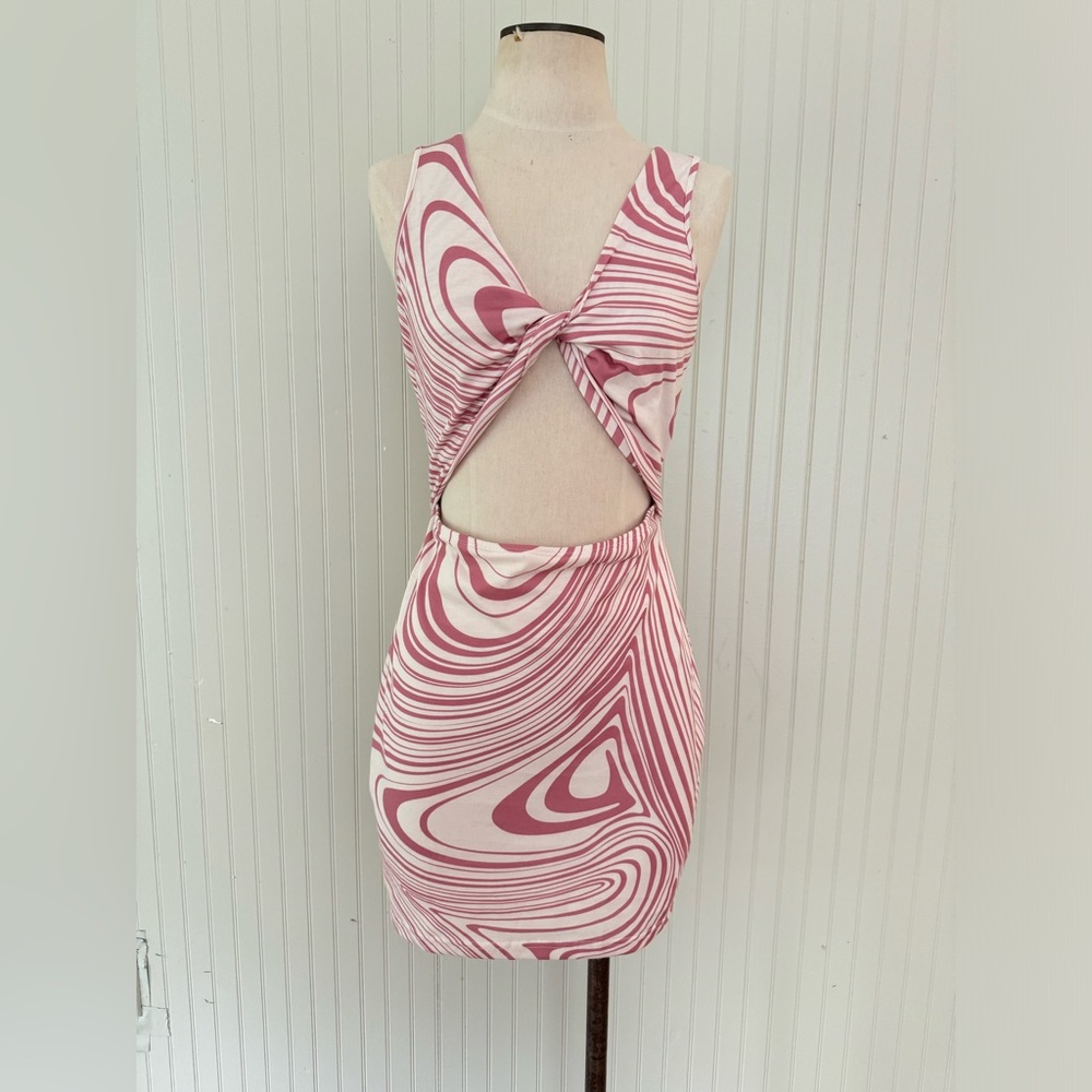 SHEIN Pink 90’s Style Mini Dress